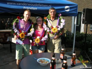 1  ste prijs   Gerrit de Vries, Nico vd Woude en Nynke de Jager